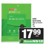 Spar Good Living Slip On Covers A4-10s Pack