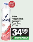 Shield Anti Perspirant Deodorant Body Spray-150ml