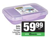 Addis 700ml Bento Compact Lunch Box