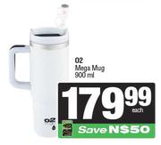 O2 900ml Mega Mug