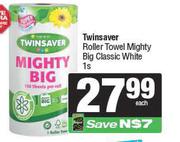 Twinsaver Roller Towel Mighty Big Classic White-1s
