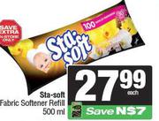 Sta Soft Fabric Softener Refill-500ml