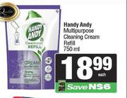 Handy Andy Multipurpose Cleaning Cream Refill-750ml