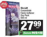 Sta Soft Concentrate Fabric Softener Doy Pack-500ml