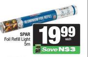 Spar Foil Refill Light 5m