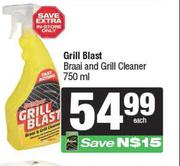 Grill Blast Braai & Grill Cleaner-750ml
