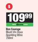 Bon Courage Blush Vin Doux Sparkling Wine-750ml