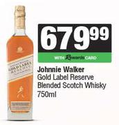 Johnnie Walker Gold Label Reserve Blended Scotch Whisky-750ml