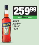 Aperol Aperitivo Liqueur-750ml