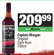 Captain Morgan Original Dark Rum-750ml