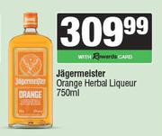Jagermeister Orange Herbal Liqueur-750ml