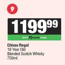 Chivas Regal 18 Year Old Blended Scotch Whisky-750ml
