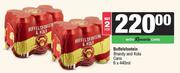 Buffelsfontein Brandy And Kola Cans-For 2 x 6 x 440ml