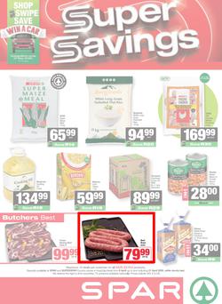 SPAR & SUPERSPAR KwaZulu-Natal (Country) : Super Savings (08 April - 21 April 2026), page 1