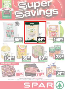 SPAR & SUPERSPAR KwaZulu-Natal (Country) : Super Savings (08 April - 21 April 2026), page 1