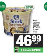 Stork Country Spread 40% Fat Spread-1kg Each
