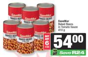 SaveMor Baked Beans In Tomato Sauce-For Any 6 x 410g