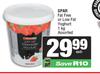 1Spar Fat Free Or Low Fat Yoghurt-1Kg 