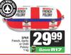 Spar French, Garlic Or Chilli Polony-1Kg