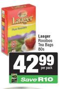 Laager Rooibos Tea Bags-80 Per Pack