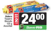 Bakers Toppers Biscuits Assorted-For Any 2 x 125g