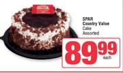Spar Country Value Cake Assorted-Each