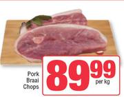 Pork Braai Chops-Per kg