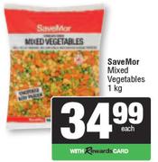 SaveMor Mixed Vegetables-1Kg