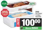 Spar Ice Cream Assorted-For Any 2 x 1.8Ltr