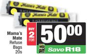 Mama's Mate Refuse Bags-For 2 x 20s Pack