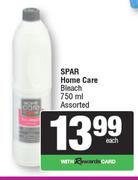 Spar Home Care Bleach Assorted-750ml