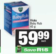 Vicks Baby Rub-45g