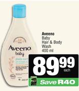 Aveeno  Baby Hair & Body Wash-400ml Each