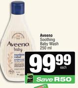 Aveeno Soothing Baby Wash-250ml Each