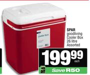 Spar Goodliving 26Ltr Cooler Box Assorted