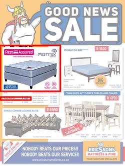 Ericssons Mattress and Pine (17 Mar - 01 Jun 2015 ), page 1