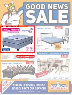 Ericssons Mattress and Pine (17 Mar - 01 Jun 2015 ), page 1