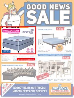 Ericssons Mattress and Pine (17 Mar - 01 Jun 2015 ), page 1