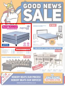 Ericssons Mattress and Pine (17 Mar - 01 Jun 2015 ), page 1