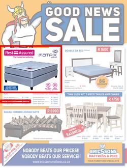 Ericssons Mattress and Pine (17 Mar - 01 Jun 2015 ), page 1