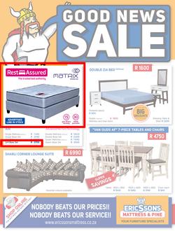 Ericssons Mattress and Pine (17 Mar - 01 Jun 2015 ), page 1