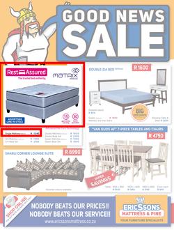 Ericssons Mattress and Pine (17 Mar - 01 Jun 2015 ), page 1