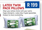 Latex Twin Pack Pillows