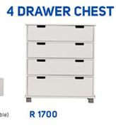 Baby 4 Drawer Chest