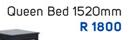 Double Lindie Queen Bed 1520mm