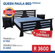 Queen Paula Double Size1370mm Bed