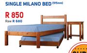 Single Milano Bed 915mm