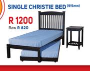 Single Christie Bed 915mm