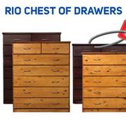 Rio Chest 5+2 Drawer Oregon Stain