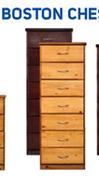 Boston Chest 7 Drawer Oregon Stain